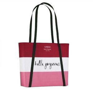 KATE SPADE/CLINIQUE NWT Hello Gorgeous Tote